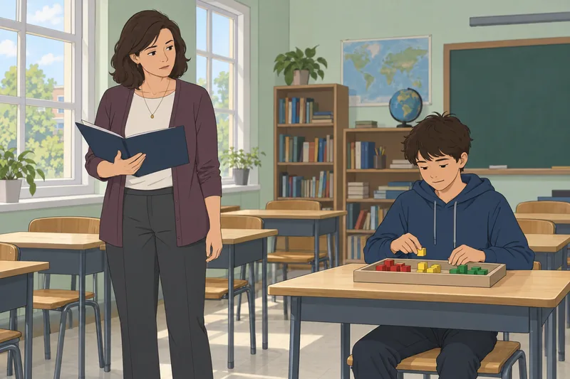 Problem-Solving in Educational choices guide a calm lesson.