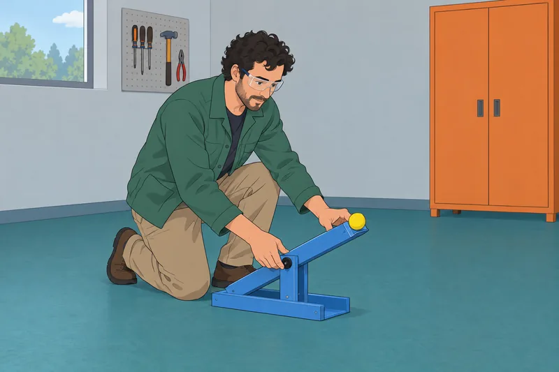 Projectile Motion Quiz shows a ramp being adjusted.