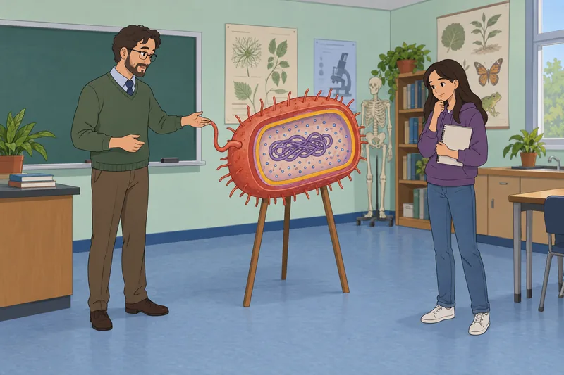 Guía visual del cuestionario sobre la célula.