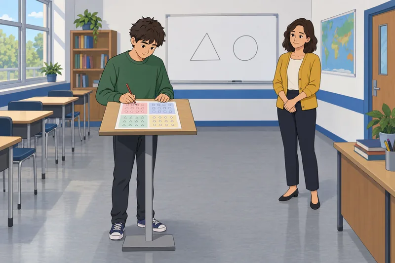 PSAT Practice Quiz shows a focused classroom exercise.