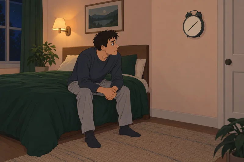 Psychological Stress Measure during a restless night.