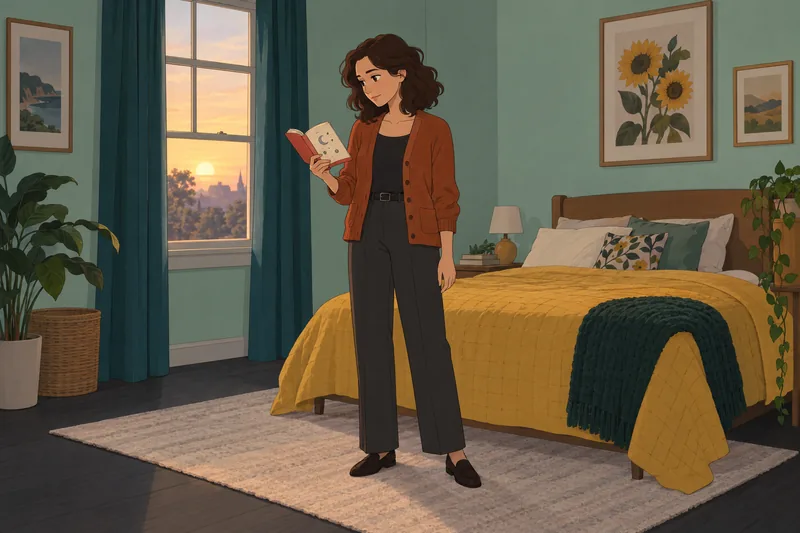 Psychic Test: an archivist studies a dream journal.