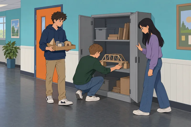 Classroom Group Psychological responsibility protects a shared project.