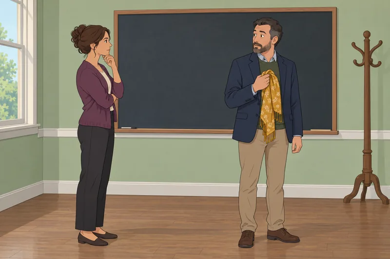 La observación psicológica ocurre en un aula.