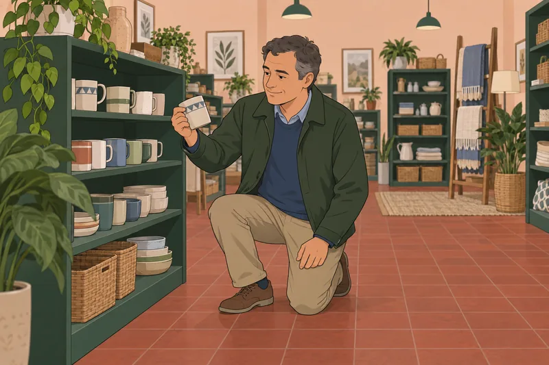 Consumer Psychological Profile highlights a ceramic mug.