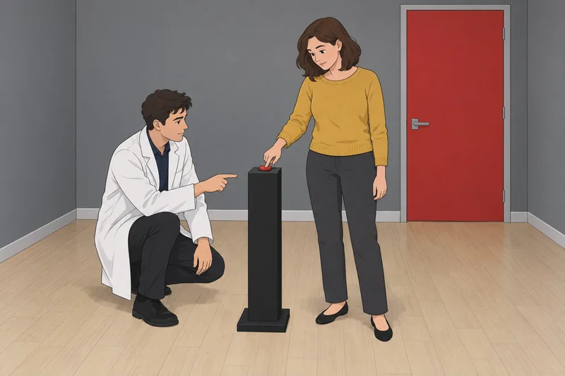 Psychology Research Methods show a measured response.