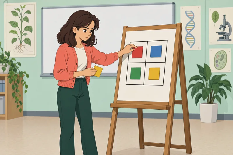 Punnett Square Quiz shows a four-cell genetics grid.