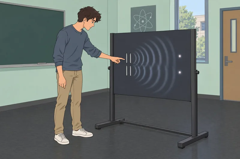 Quantum Mechanics Quiz shows interference.