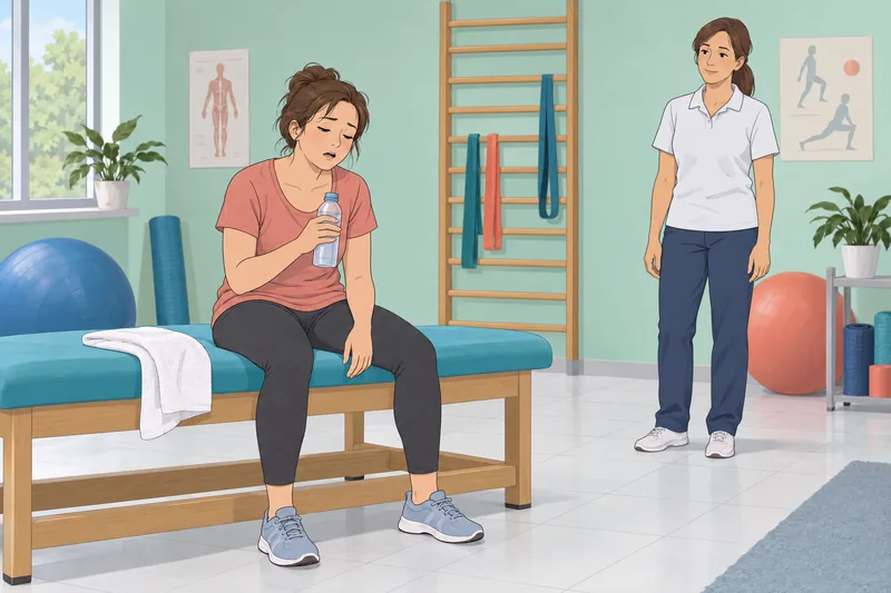 Acute Physical Fatigue appears during quiet recovery.