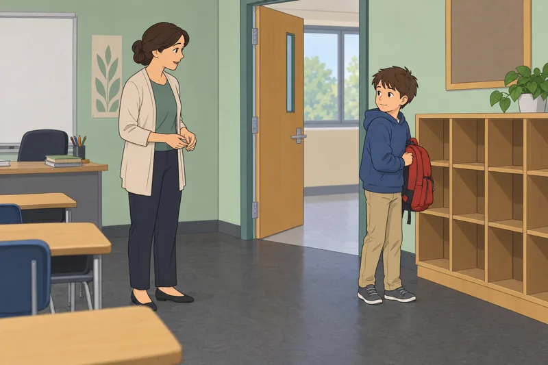 «cuestionario para la» en un aula tranquila.