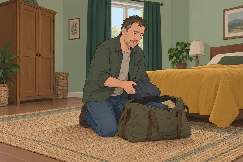 Normative Crisis Symptoms interrupt an evening routine.