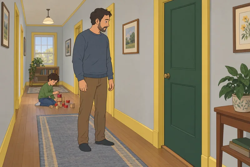 Psychological Difficulties Questionnaire near a quiet family hallway.