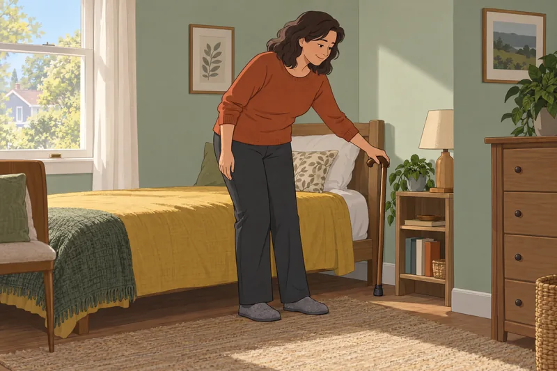 Cognitive Representations of adapting with a cane.