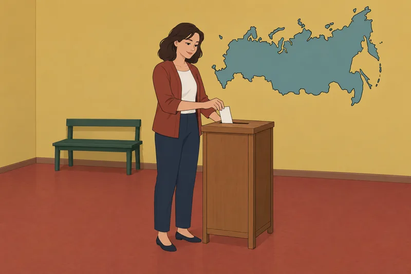 Constructive Patriotism Questionnaire shows volunteer beside map.