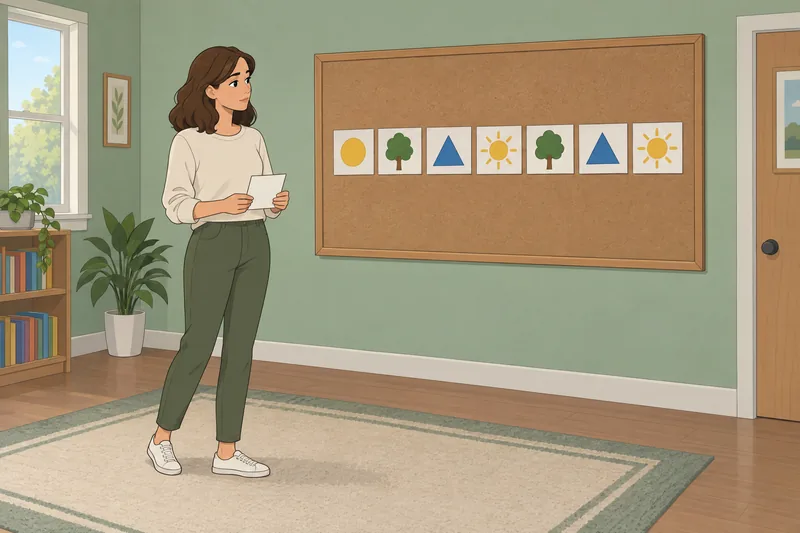 El cuestionario sobre la percepción ordena señales.