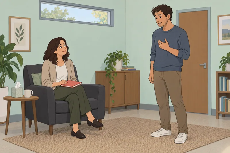 Psychological Help Need: a calm consultation begins.