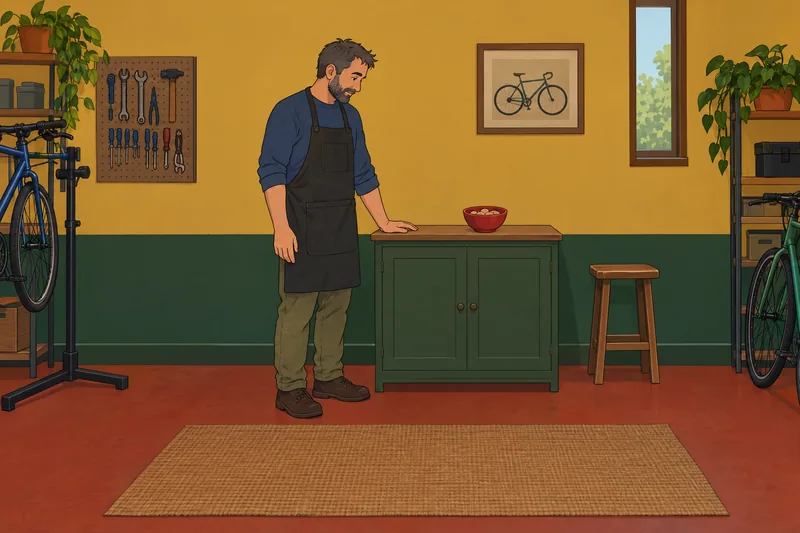 El cuestionario de Situaciones muestra fichas de madera.
