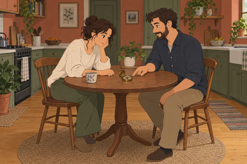 Romantic Relationship Motivation partners consult a compass.