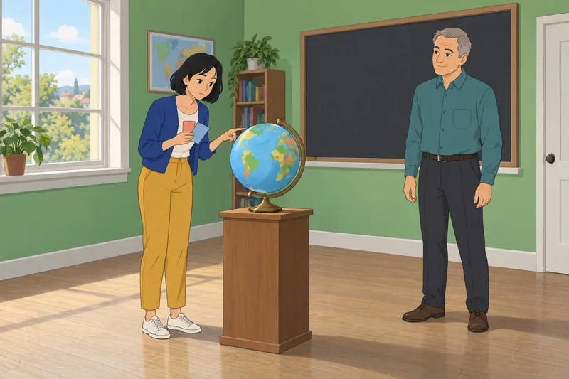 Quiz Facts Answers shows a globe quiz.