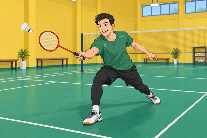 Sport Participation Motives in a badminton rally.
