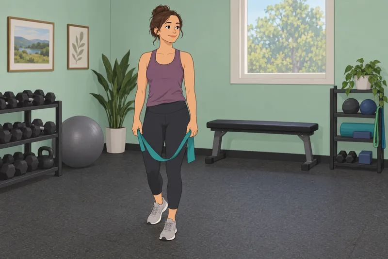 método exprés para entrenar con banda.