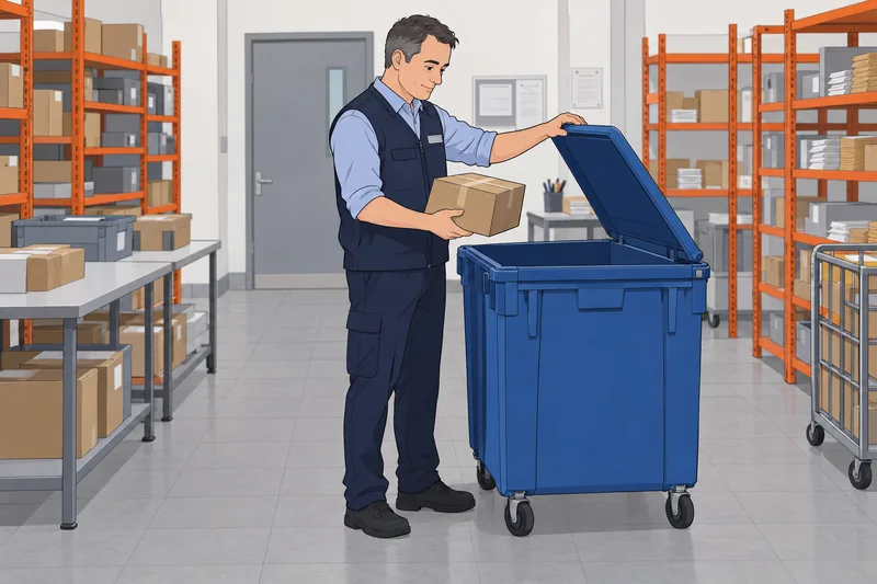 El diagnóstico exprés de muestra un envío preparado.