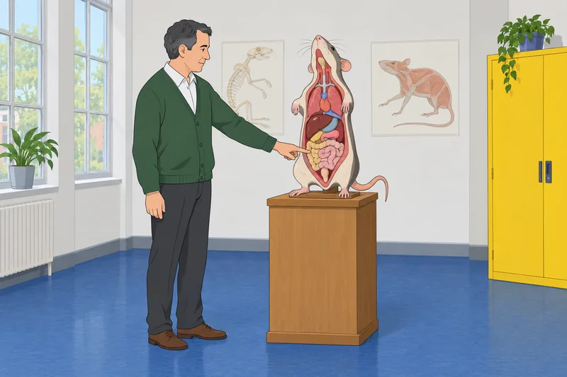 Rat Dissection Quiz follows an anatomy demonstration.
