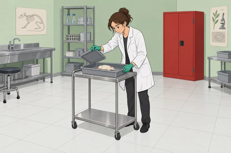 El cuestionario sobre disección muestra preparación.