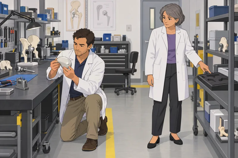 Real or Fake shows an implant model inspection.