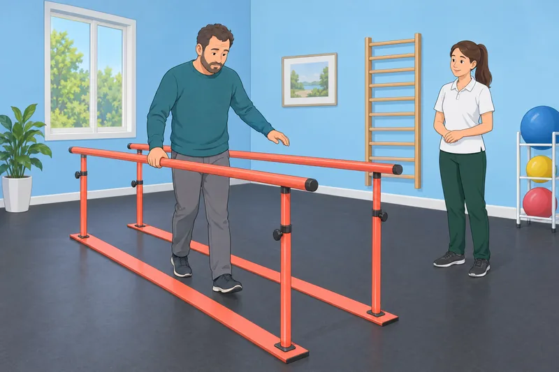 Personal Rehabilitation Potential guides a careful step.