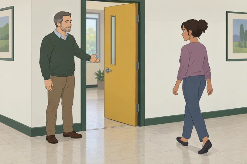 El cuestionario de locus acompaña una charla tranquila.