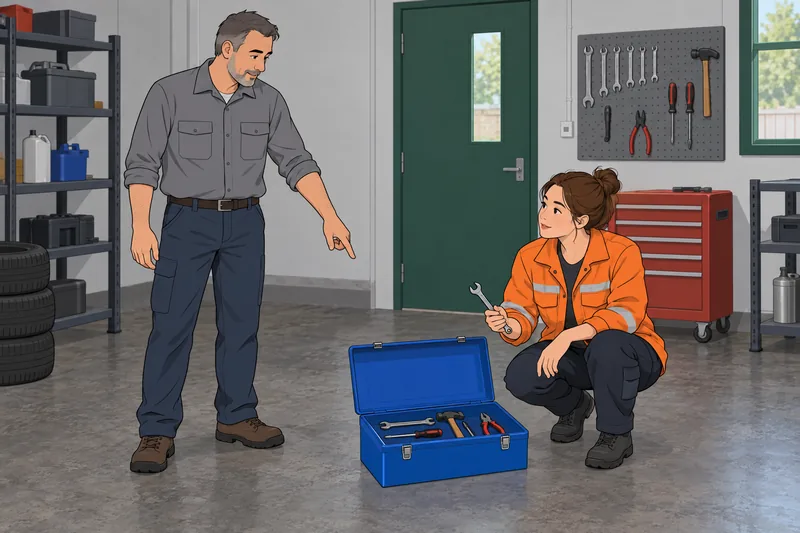 Interpersonal Relations With coworkers coordinate a workshop repair.