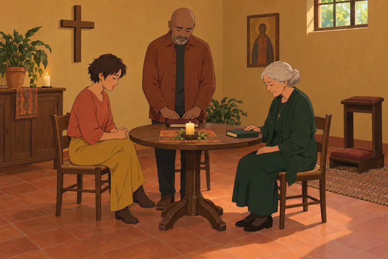 Test de religiosidad (RCI-10) escena