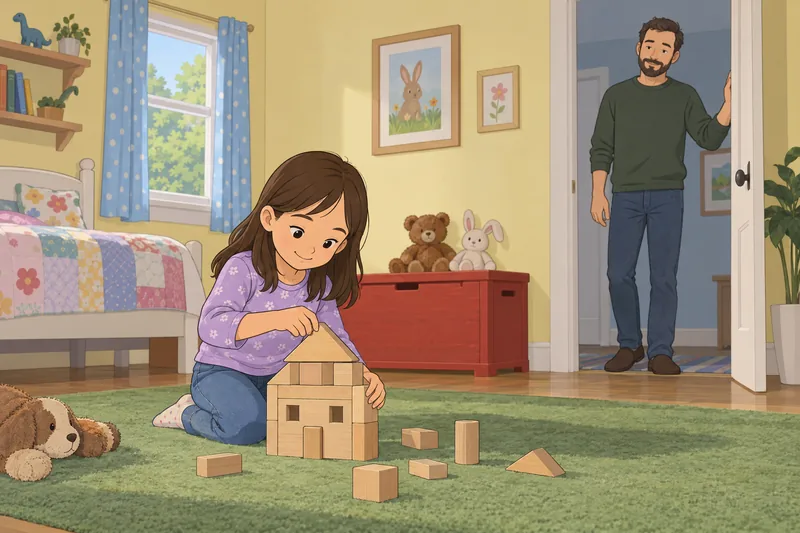 Reproductive Motives Questionnaire shows a child building calmly.