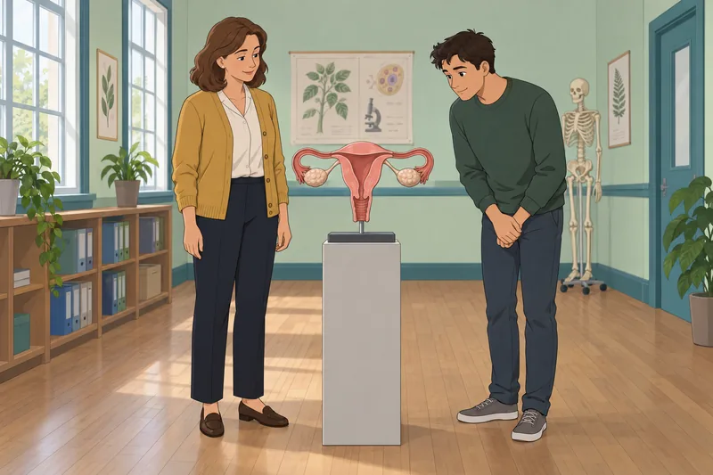 Muestra el cuestionario sobre el sistema reproductor.
