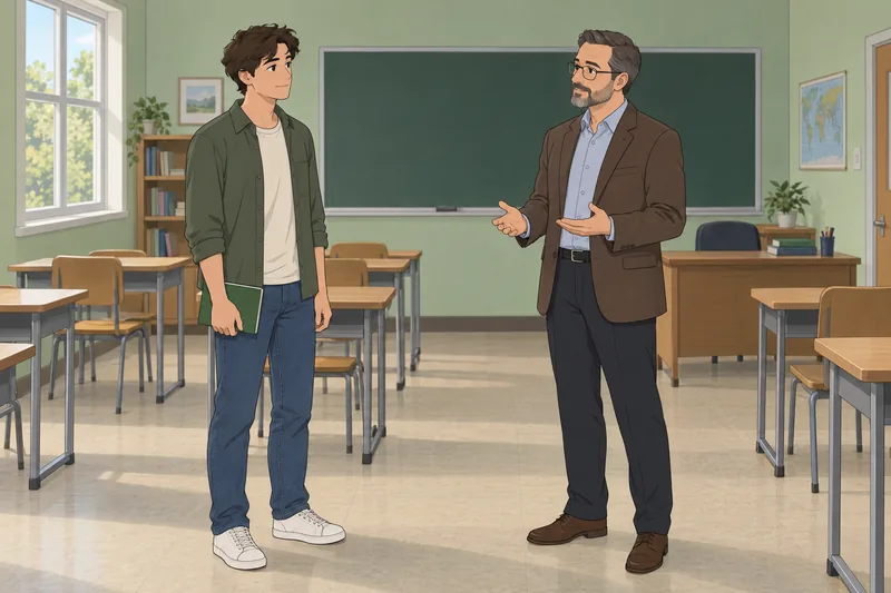 Una escena del cuestionario sobre el respeto.