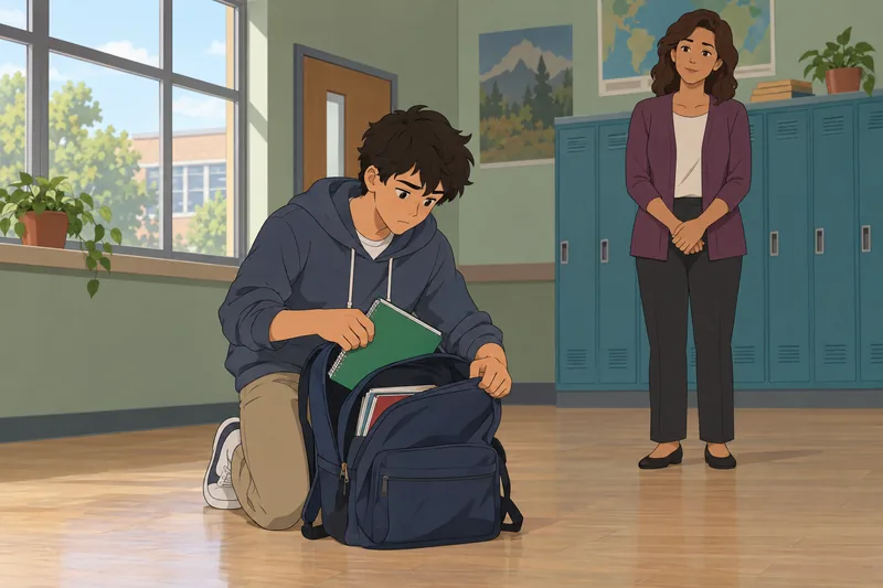 Personal Risk Factors appear in a classroom scene.