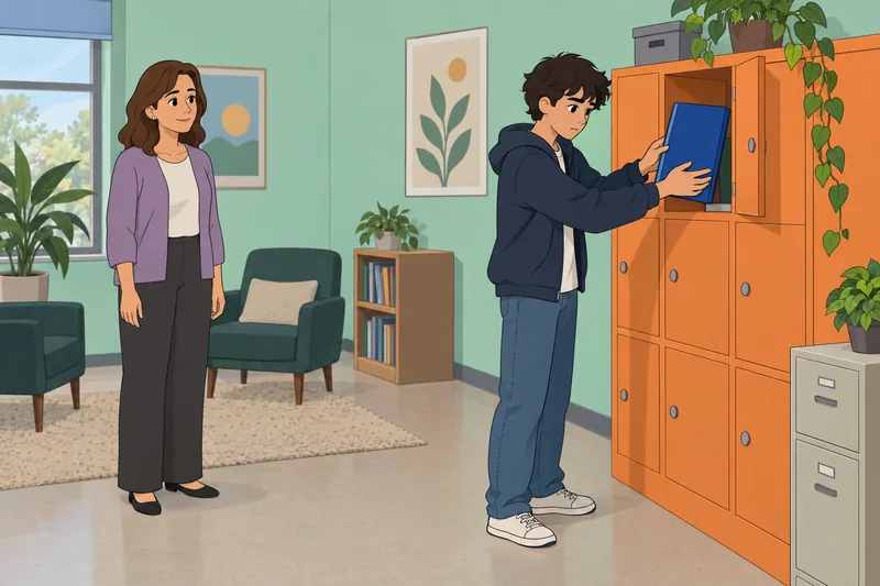 factores de riesgo en un aula escolar.