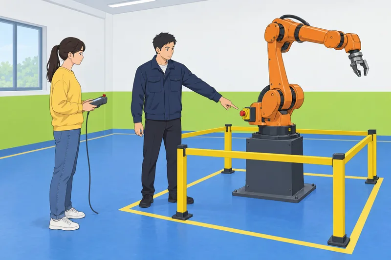 Robotics Quiz shows safe robotic-arm control.