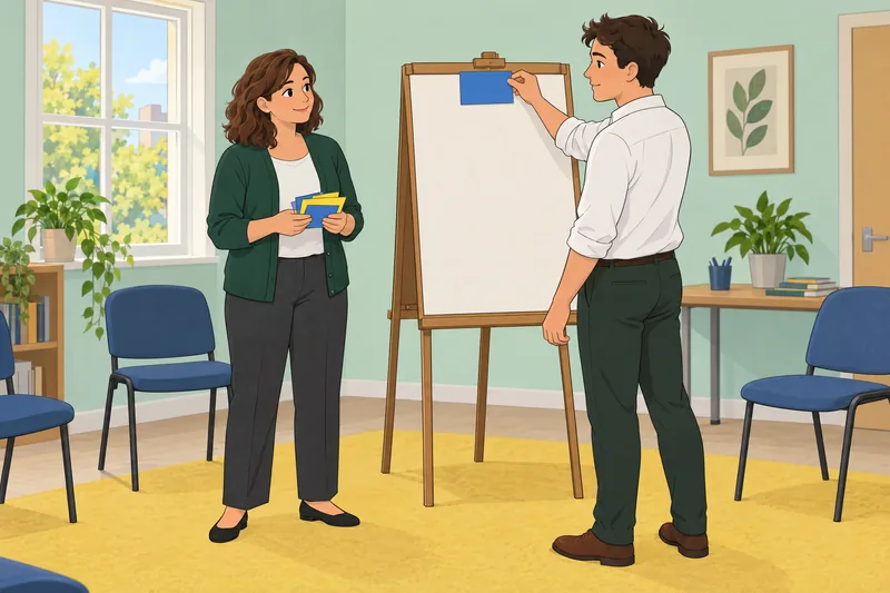 Roleplay Quiz shows a guided classroom rehearsal.