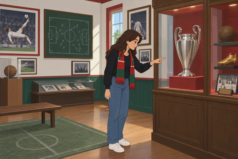 Ronaldo Quiz shows a fan and trophy.