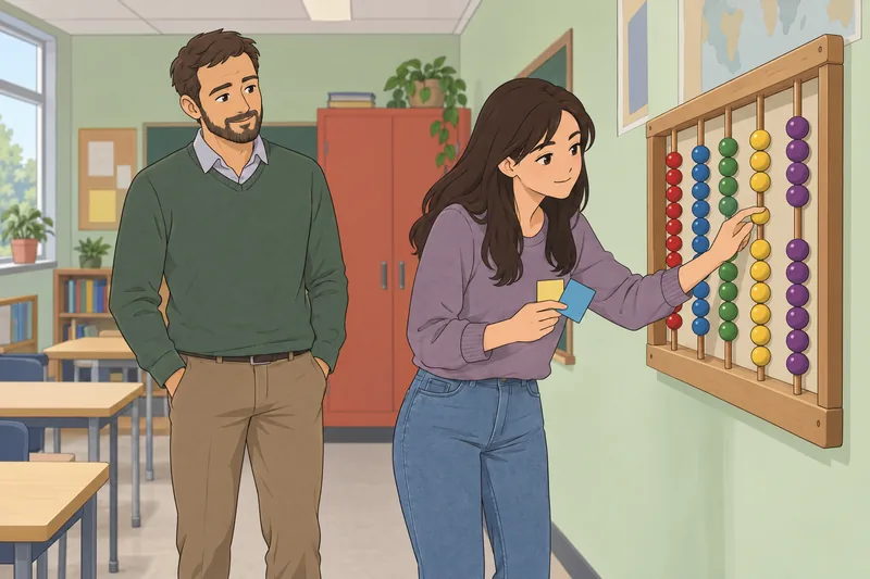 El cuestionario sobre redondeo muestra una lección.