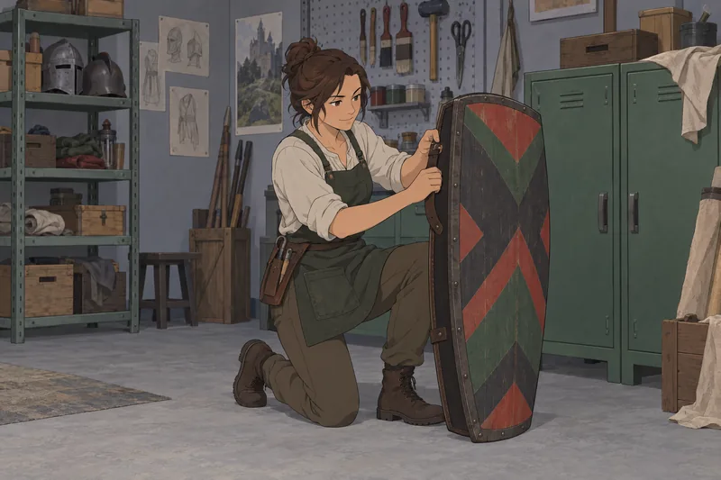 RPG Class Quiz shows a player handling gear.