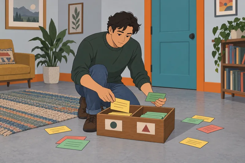 Run-On Sentence Quiz uses organized clause cards.