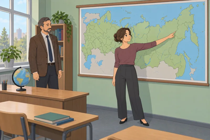 Este cuestionario sobre el mapa usa pistas.