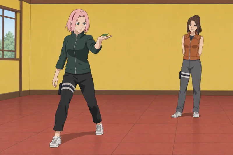 Quiz de Sakura muestra una hoja equilibrada.
