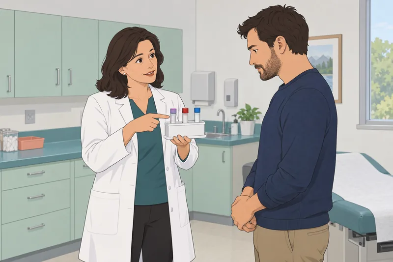 El cuestionario sobre hormonas muestra pruebas clínicas.