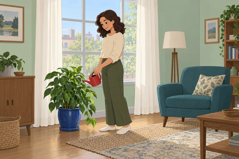 Satisfaction With Life appears in a cared-for home.