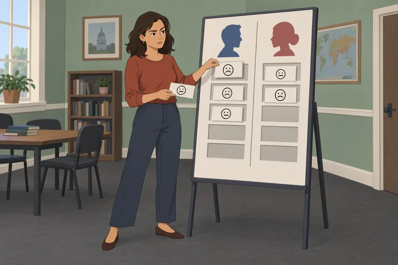 Misandry Scale Test shows gender-card reflection.