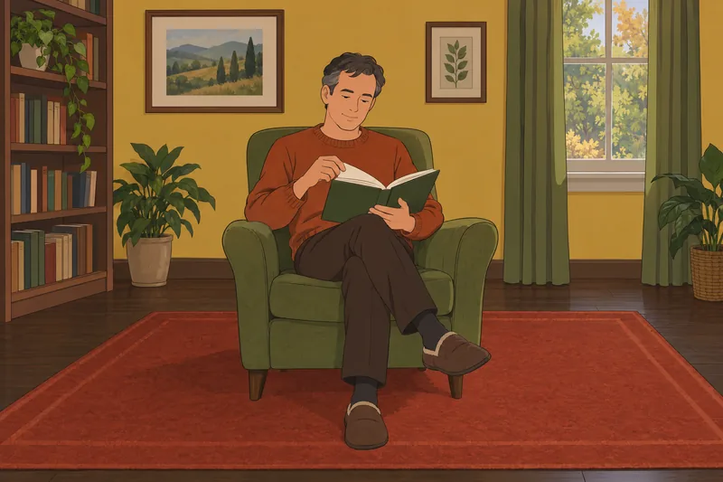 La escala de motivos acompaña una lectura serena.